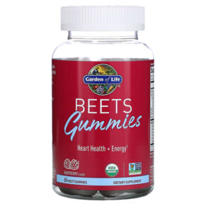 Garden of Life Beets Heart Health + Energy Raspberry 60 Fruit viên 658010130806