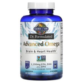 Garden of Life Dr. Formulated Advanced Omega Citrus 180 viên 658010124638