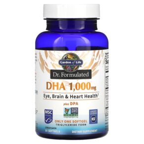 Garden of Life Dr. Formulated DHA plus DPA Citrus 1.000 mg 30 viên 658010125321