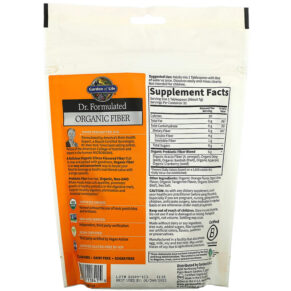 Garden of Life Dr. Formulated Organic Fiber Citrus 7.9 oz (223 g) 658010118415