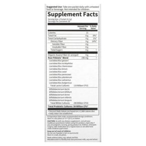 Garden of Life Dr. Formulated Probiotics Fitbiotic Unflavored 20 Packets 0.15 oz (4.2 g) Each 658010118330