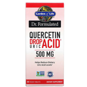 Garden of Life Dr. Formulated Quercetin Drop Uric Acid 500 mg 60 viên 658010130523