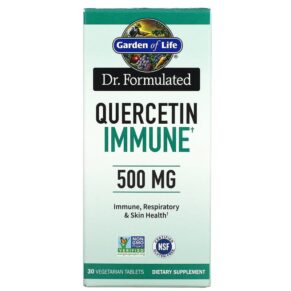 Garden of Life Dr. Formulated Quercetin Immune 500 mg 30 viên 658010130547