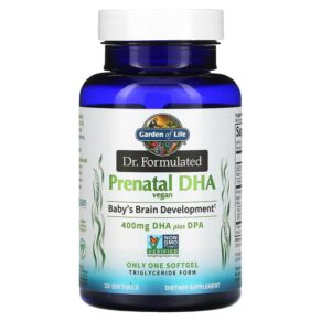 Garden of Life Dr. Formulated Vegan Prenatal DHA 400 mg 30 viên 658010124652
