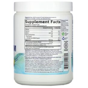 Garden of Life Dr. Formulated Whole Food Magnesium Powder Raspberry Lemon 7 oz (198.4 g) 658010122795