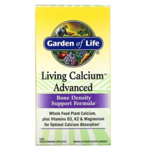 Garden of Life Living Calcium Advanced 120 viên 658010112635