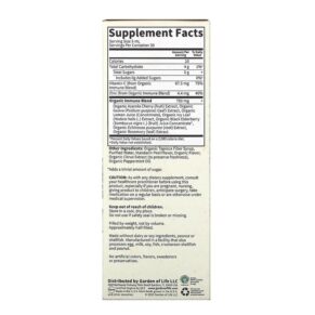 Garden of Life MyKind Organics Cough & Mucus Immune Syrup 5 fl oz (150 ml) 658010128148