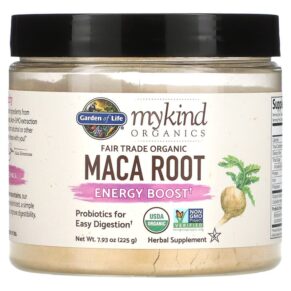Garden of Life MyKind Organics Fair Trade Organic Maca Root Energy Boost 7.93 oz (225 g) 658010123099