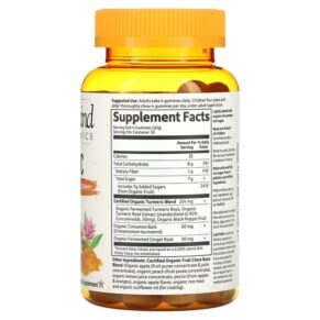 Garden of Life MyKind Organics Turmeric Inflammatory Response Gummy 120 Vegan Gummy Drops 658010121781