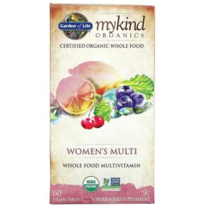 Garden of Life MyKind Organics Women's Multi 60 viên 658010117739