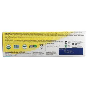 Garden of Life Organic Fit High Protein Weight Loss Bar Peanut Butter Chocolate 12 Bars 1.94 oz (55 g) Each 658010119153