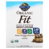 Garden of Life Organic Fit High Protein Weight Loss Bar Peanut Butter Chocolate 12 Bars 1.94 oz (55 g) 658010119153