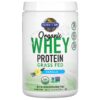 Garden of Life Organic Whey Protein Grass-Fed Vanilla 13.33 oz (378 g) 658010121262