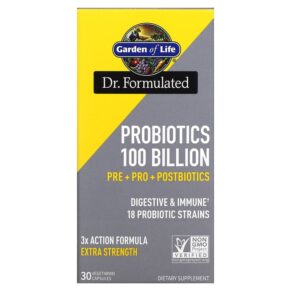 Garden of Life Probiotics 100 Billion 30 viên 658010131797