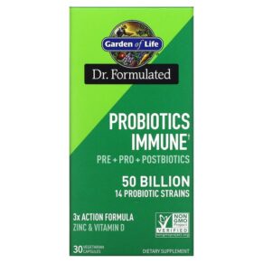 Garden of Life Probiotics Immune 50 Billion 30 viên 658010131810