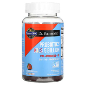 Garden of Life Probiotics Kids. Strawberry 5 Billion 60 viên 658010131407
