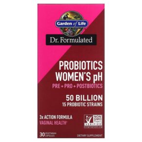 Garden of Life Probiotics Women's pH 50 Billion 30 viên 658010131957