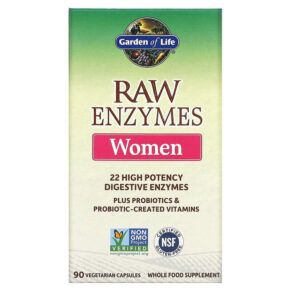 Garden of Life RAW Enzymes Women 90 viên 658010115636