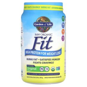 Garden of Life RAW Organic Fit High Protein for Weight Loss Original 1 lbs 15.39 oz (890 g) 658010120401