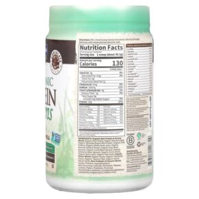 Garden of Life RAW Organic Protein & Greens Plant Formula Chocolate Cacao 21.51 oz (610 g) 658010118729