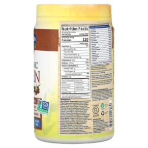 Garden of Life RAW Organic Protein Organic Plant Formula Vanilla Chai 16 lbs 4.45 oz (580 g) 658010116060