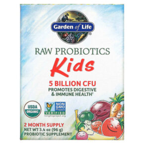 Garden of Life RAW Probiotics Kids 5 Billion CFU 3.4 oz (96 g) 658010115698