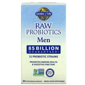 Garden of Life RAW Probiotics Men 85 Billion Live Cultures 90 viên 658010115650