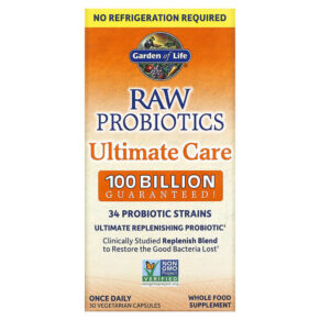 Garden of Life RAW Probiotics Ultimate Care 30 viên 658010123334