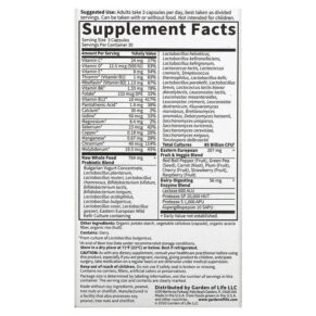 Garden of Life RAW Probiotics Women 85 Billion CFU 90 Vegetarian Capsules 658010115674