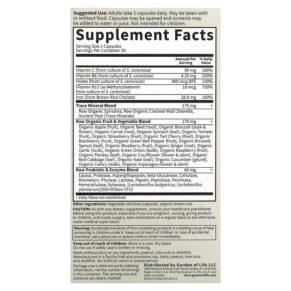 Garden of Life Vitamin Code Healthy Blood 60 Vegan Capsules 658010116541