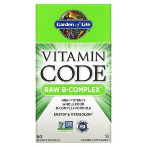 Garden of Life Vitamin Code RAW B-Complex 60 viên 658010113809