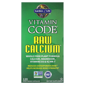 Garden of Life Vitamin Code RAW Calcium 120 viên 658010113908
