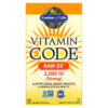 Garden of Life Vitamin Code RAW D3 50 mcg (2.000 IU) 60 viên 658010114134