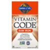 Garden of Life Vitamin Code RAW Iron 30 viên 658010113762