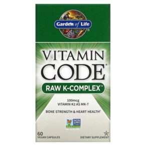 Garden of Life Vitamin Code RAW K-Complex 60 viên 658010116510