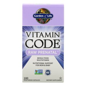 Garden of Life Vitamin Code RAW Prenatal 180 viên 658010115902