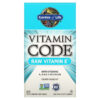 Garden of Life Vitamin Code RAW Vitamin E 60 viên 658010113779
