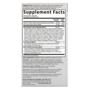Garden of Life Vitamin Code RAW Zinc 60 Vegan Capsules 658010116527