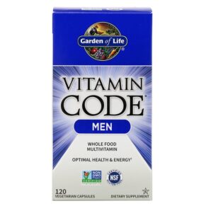 Garden of Life Vitamin Code Whole Food Multivitamin cho Nam 120 viên 658010113687