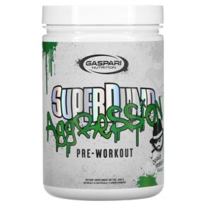 Gaspari Nutrition SuperPump Aggression Pre-Workout Jersey Mobster Italian Ice 450 g 646511030657