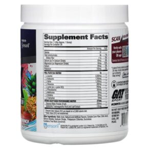 GAT Flexx EAAs + Hydration Fruit Punch 12.2 oz (345 g) 816170023042