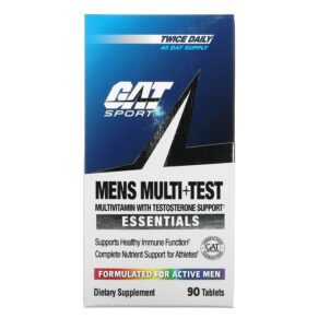 GAT Men's Multi+Test Multivitamin + Testosterone Support 90 viên 816170022830