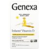 Genexa LLC Infants´ Vitamin D Newborn+ Organic Vanilla 200 IU 200 Drops 0.2 fl oz (6 ml) 4 Genexa LLC Infants´ Vitamin D Newborn+ Organic Vanilla 200 IU 200 Drops 0.2 fl oz (6 ml) 857630006601