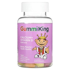 GummiKing Calcium + Vitamin D for Kids 60 viên 835776000523
