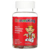 GummiKing Multi Vitamin + Mineral For Kids Grape Lemon Orange Strawberry & Cherry 60 viên 835776001087