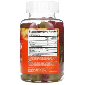 Gummiology Adult Apple Cider Vinegar Gummies Natural Apple Flavor 90 Vegetarian Gummies 898220014811