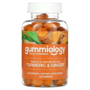 Gummiology Adult Turmeric & Ginger Tropical Fruit 90 viên 898220014798