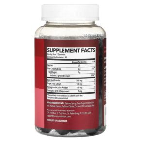 Havasu Nutrition Beet Root Gummies Mixed Berry 60 Gummies 850008464645