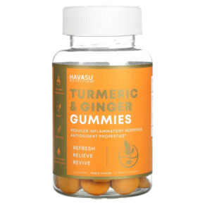 Havasu Nutrition Turmeric & Ginger Peach 60 viên 850008464522