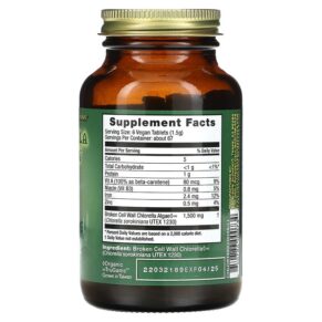 HealthForce Superfoods Chlorella Manna 400 VeganTabs 3 HealthForce Superfoods Chlorella Manna 400 VeganTabs 650786000734